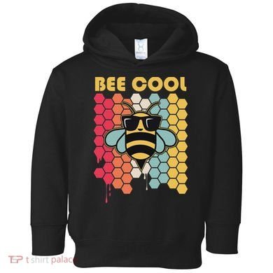Boy Bee Lover Bumble Bumblebee Bee Cool Toddler Hoodie