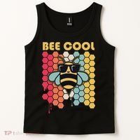 Boy Bee Lover Bumble Bumblebee Bee Cool Tank Top thumb 2