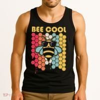 Boy Bee Lover Bumble Bumblebee Bee Cool Tank Top thumb 3