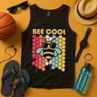 Boy Bee Lover Bumble Bumblebee Bee Cool Tank Top thumb 4