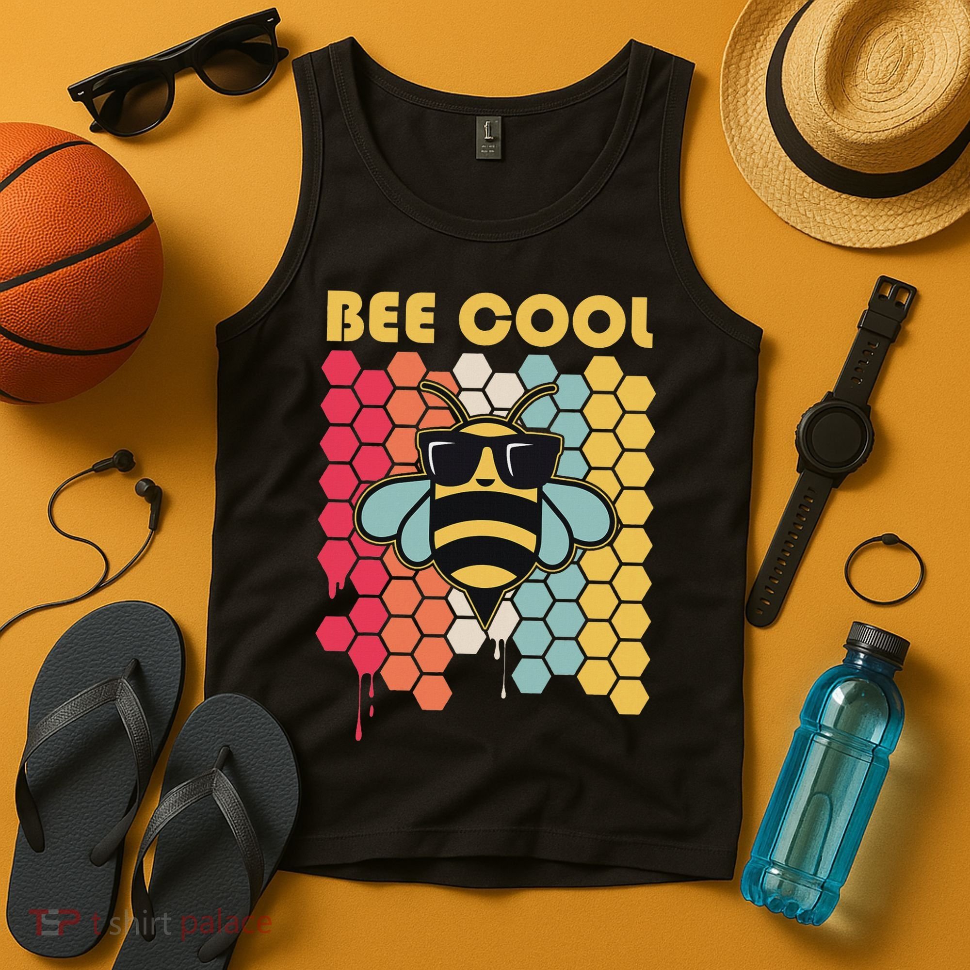 Boy Bee Lover Bumble Bumblebee Bee Cool Tank Top
