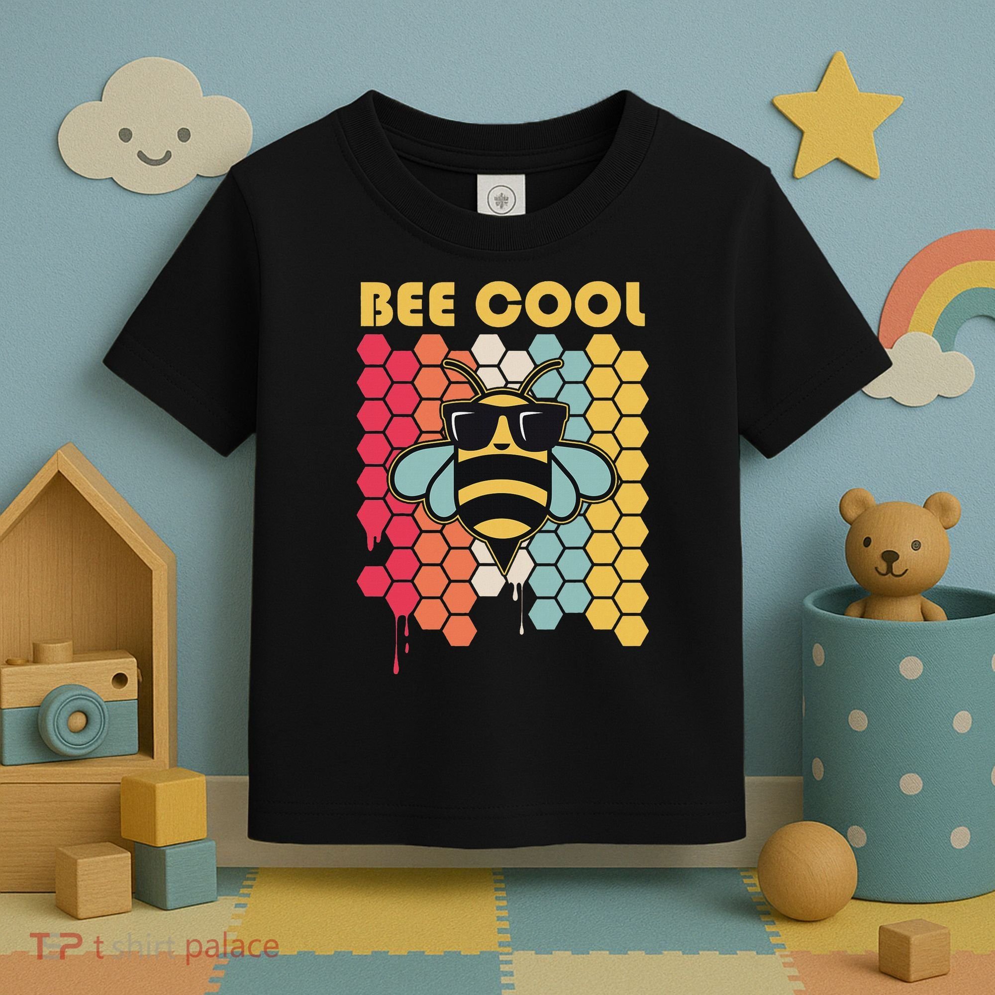Boy Bee Lover Bumble Bumblebee Bee Cool Toddler T-Shirt