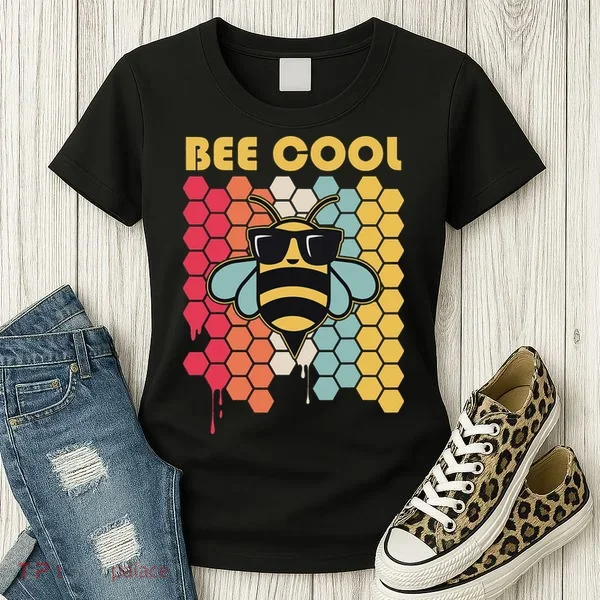 Boy Bee Lover Bumble Bumblebee Bee Cool Women's T-Shirt