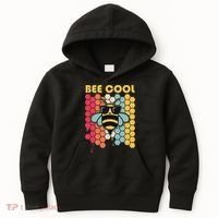 Boy Bee Lover Bumble Bumblebee Bee Cool Kids Hoodie thumb 0