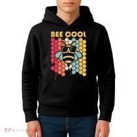 Boy Bee Lover Bumble Bumblebee Bee Cool Kids Hoodie thumb 4