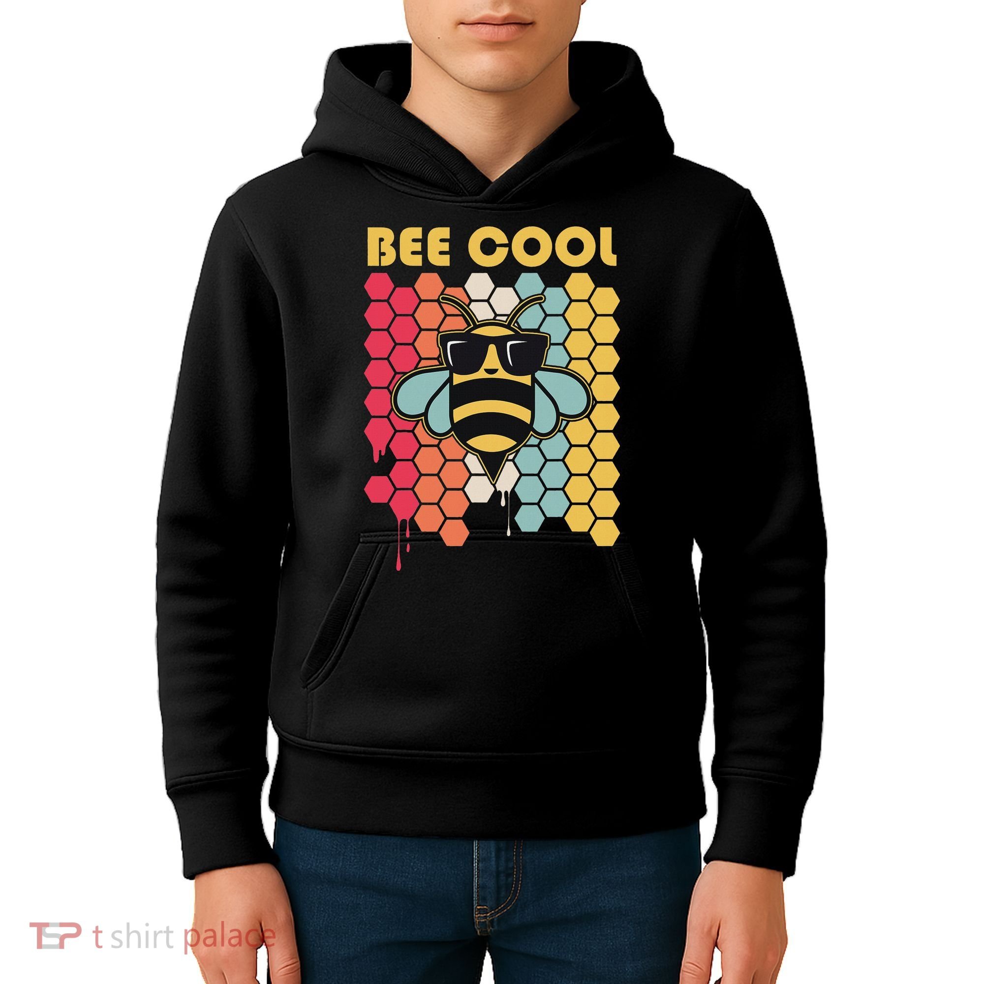 Boy Bee Lover Bumble Bumblebee Bee Cool Kids Hoodie