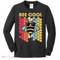 Boy Bee Lover Bumble Bumblebee Bee Cool Kids Long Sleeve Shirt thumb 0