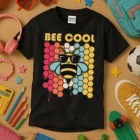 Boy Bee Lover Bumble Bumblebee Bee Cool Kids T-Shirt thumb 3