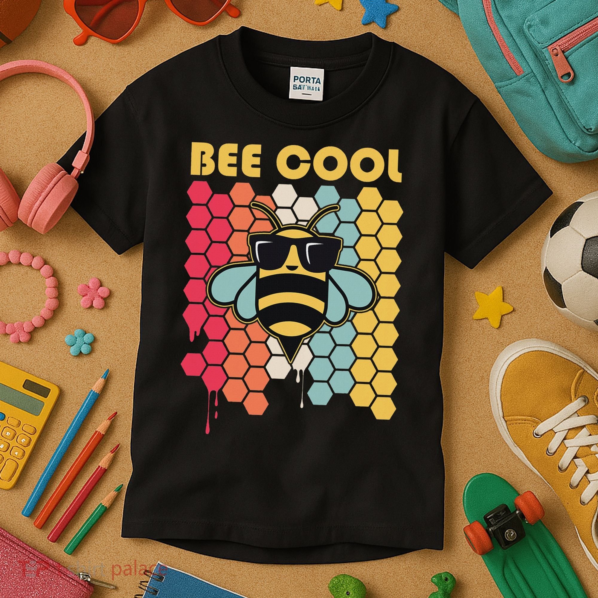Boy Bee Lover Bumble Bumblebee Bee Cool Kids T-Shirt