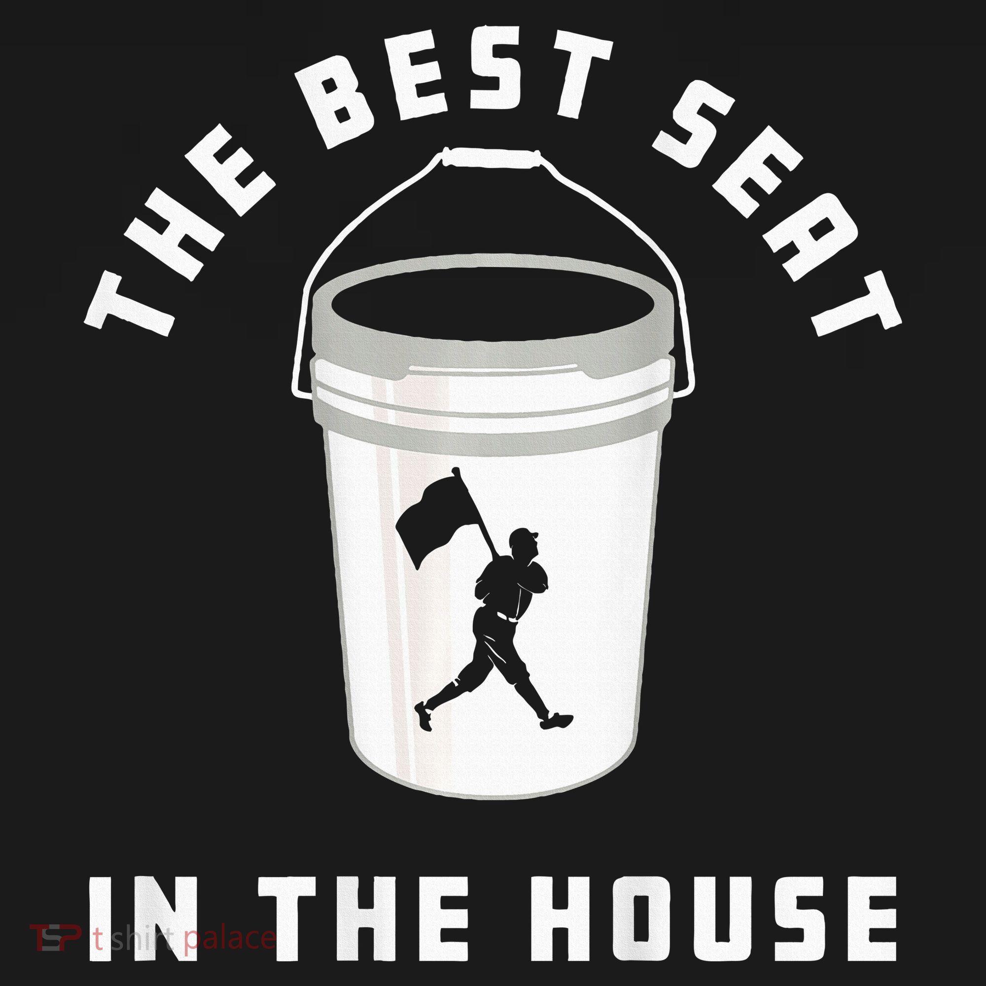 Bucket Baseball Lovers The Best Seat In The House Sweatshirt