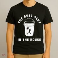 Bucket Baseball Lovers The Best Seat In The House T-Shirt thumb 3