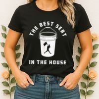 Bucket Baseball Lovers The Best Seat In The House Women's T-Shirt thumb 2