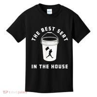 Bucket Baseball Lovers The Best Seat In The House Kids T-Shirt thumb 0