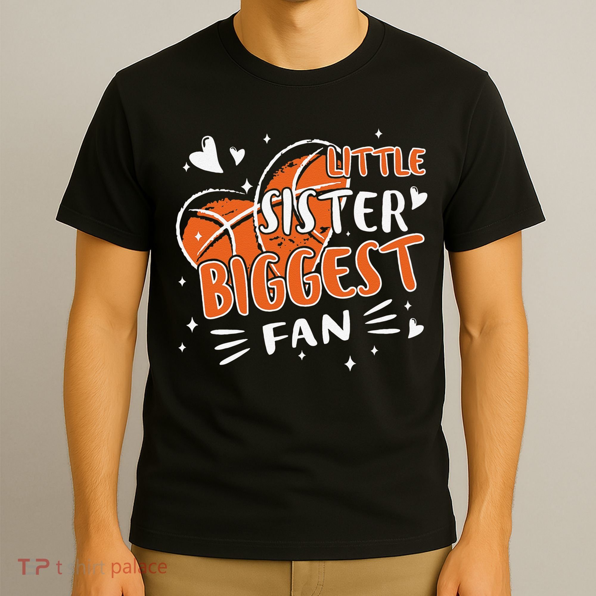 Basketball Bball Little Sister Sis For Girls Basketball T-Shirt