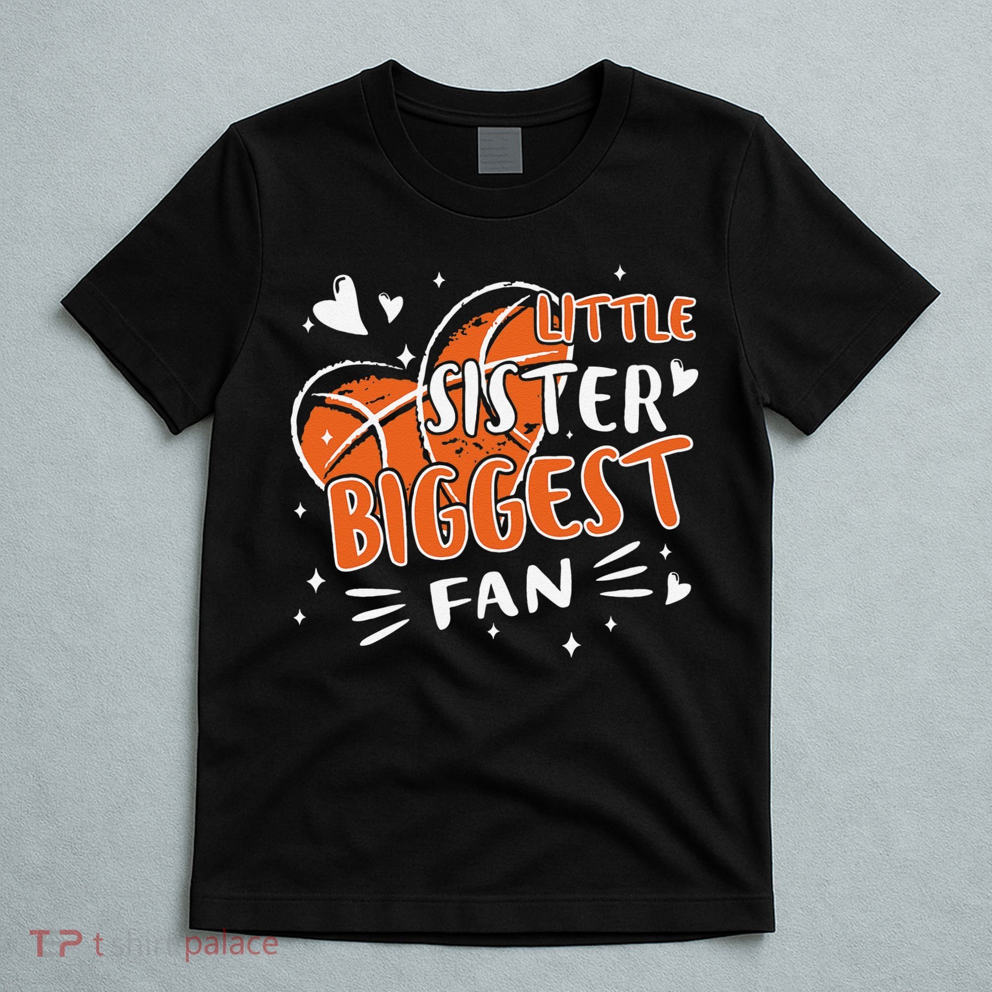Basketball Bball Little Sister Sis For Girls Basketball T-Shirt