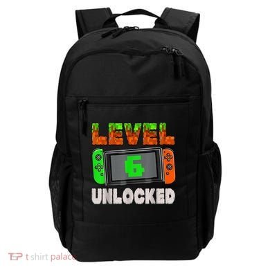 Birthday Boy Level 6 Unlocked 6th Birthday Game Pixel Backpack