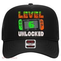 Birthday Boy Level 6 Unlocked 6th Birthday Game Pixel Hat thumb 0