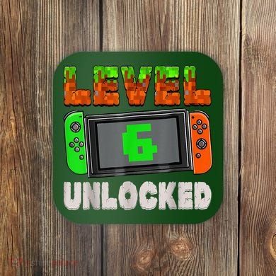 Birthday Boy Level 6 Unlocked 6th Birthday Game Pixel Coaster