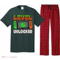 Birthday Boy Level 6 Unlocked 6th Birthday Game Pixel Pajama Set thumb 0
