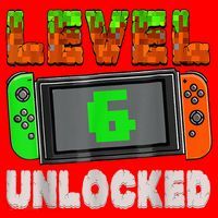 Birthday Boy Level 6 Unlocked 6th Birthday Game Pixel Santa Hat thumb 1