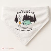 Big Bone Lick Park USA-Made Doggie Bandana thumb 0