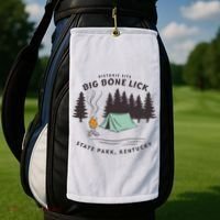 Big Bone Lick Park Golf Towel thumb 2