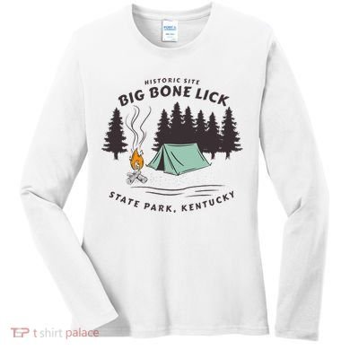 Big Bone Lick Park Women's Long Sleeve Shirt