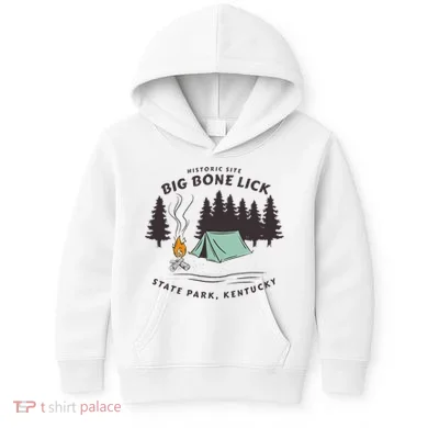 Big Bone Lick Park Kids Hoodie