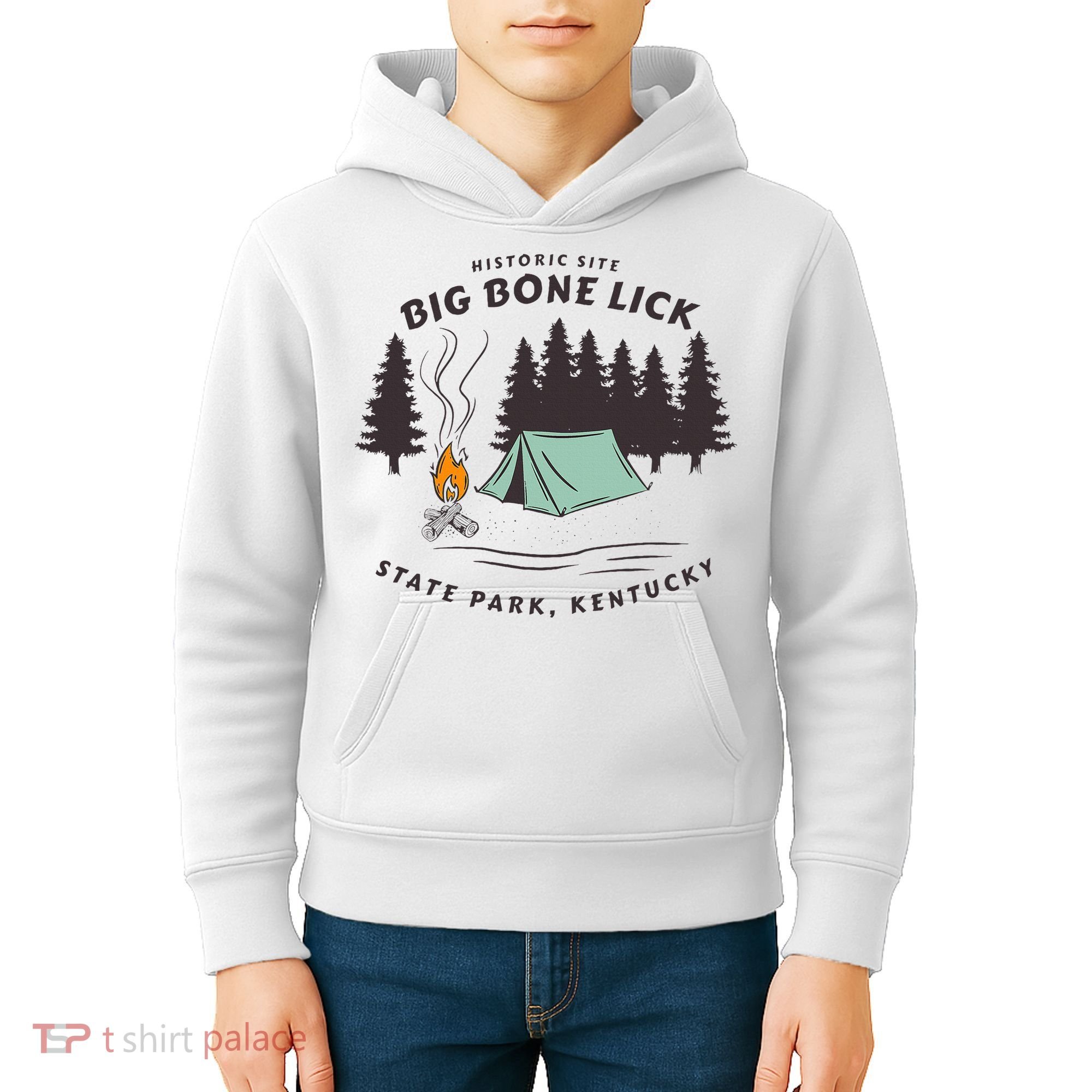 Big Bone Lick Park Kids Hoodie
