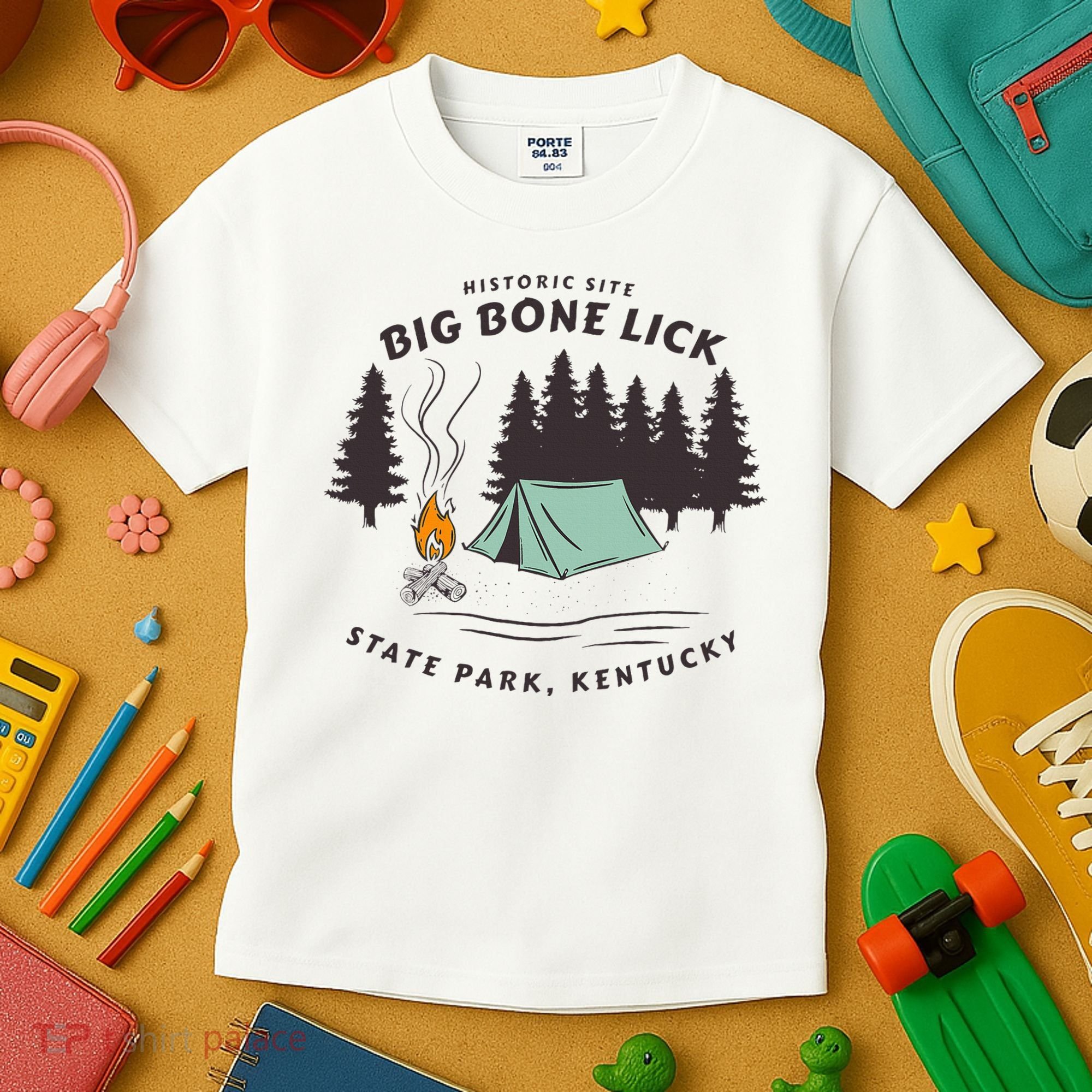 Big Bone Lick Park Kids T-Shirt