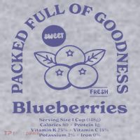 Blueberries Women's Sweatshirt thumb 2