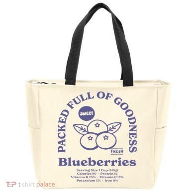 Blueberries Tote Bag