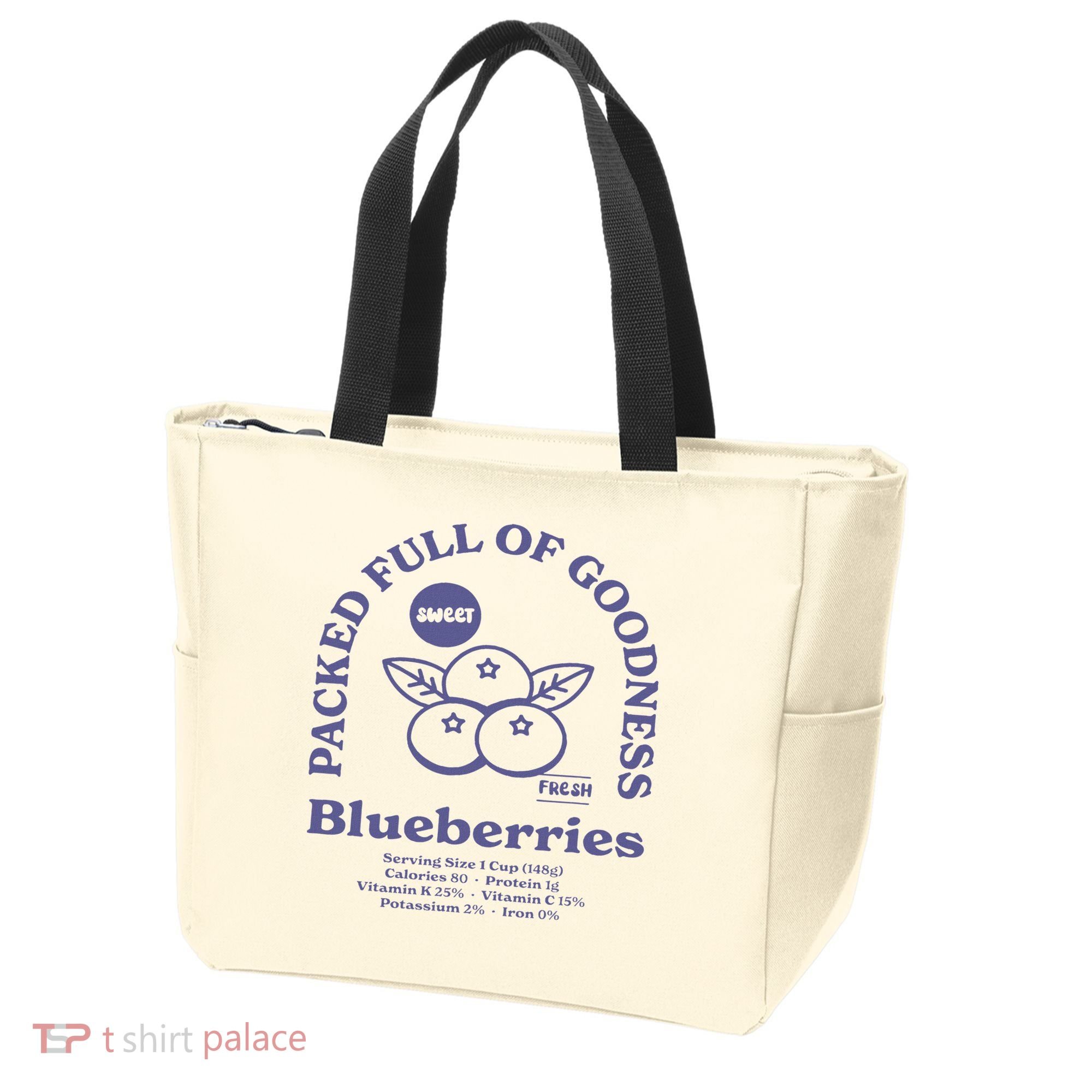 Blueberries Tote Bag