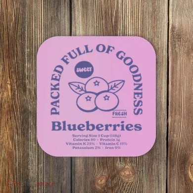 Blueberries Coaster