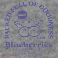Blueberries Toddler Hoodie thumb 2