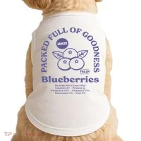 Blueberries Doggie Tank thumb 0