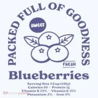 Blueberries Doggie Tank thumb 4