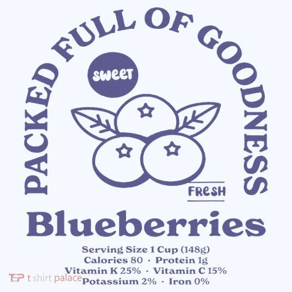 Blueberries Doggie Tank