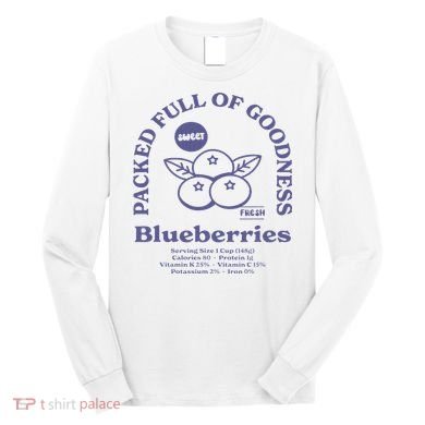 Blueberries Long Sleeve Shirt