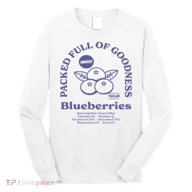 Blueberries Long Sleeve Shirt
