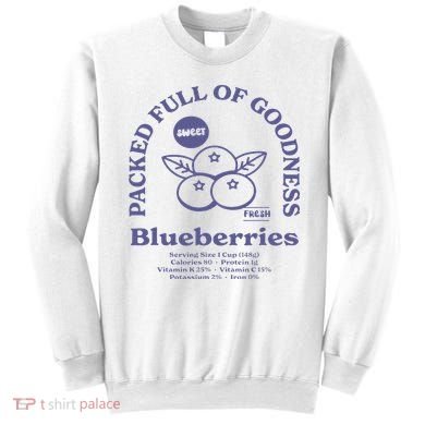 Blueberries Sweatshirt