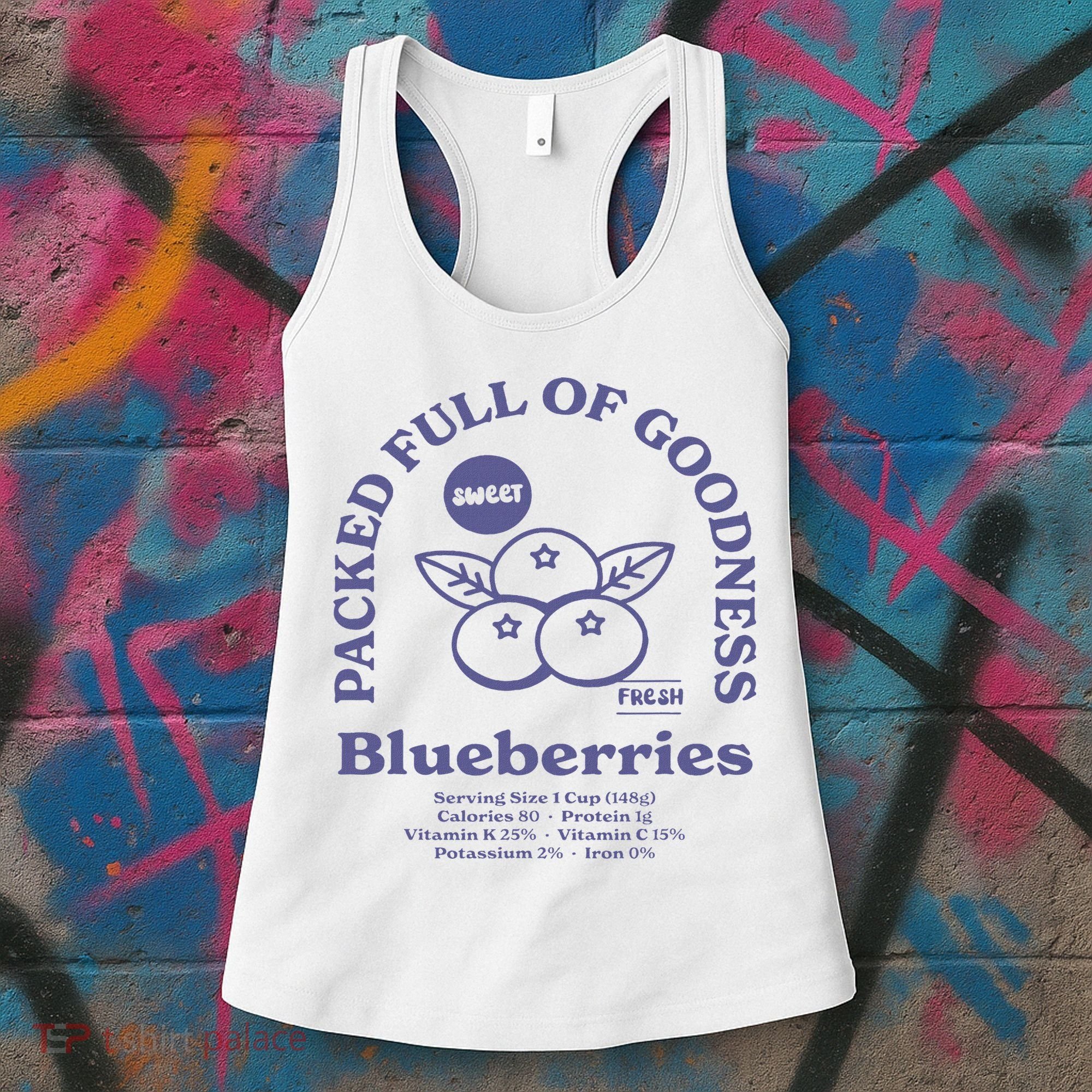 Blueberries Women's Tank Top