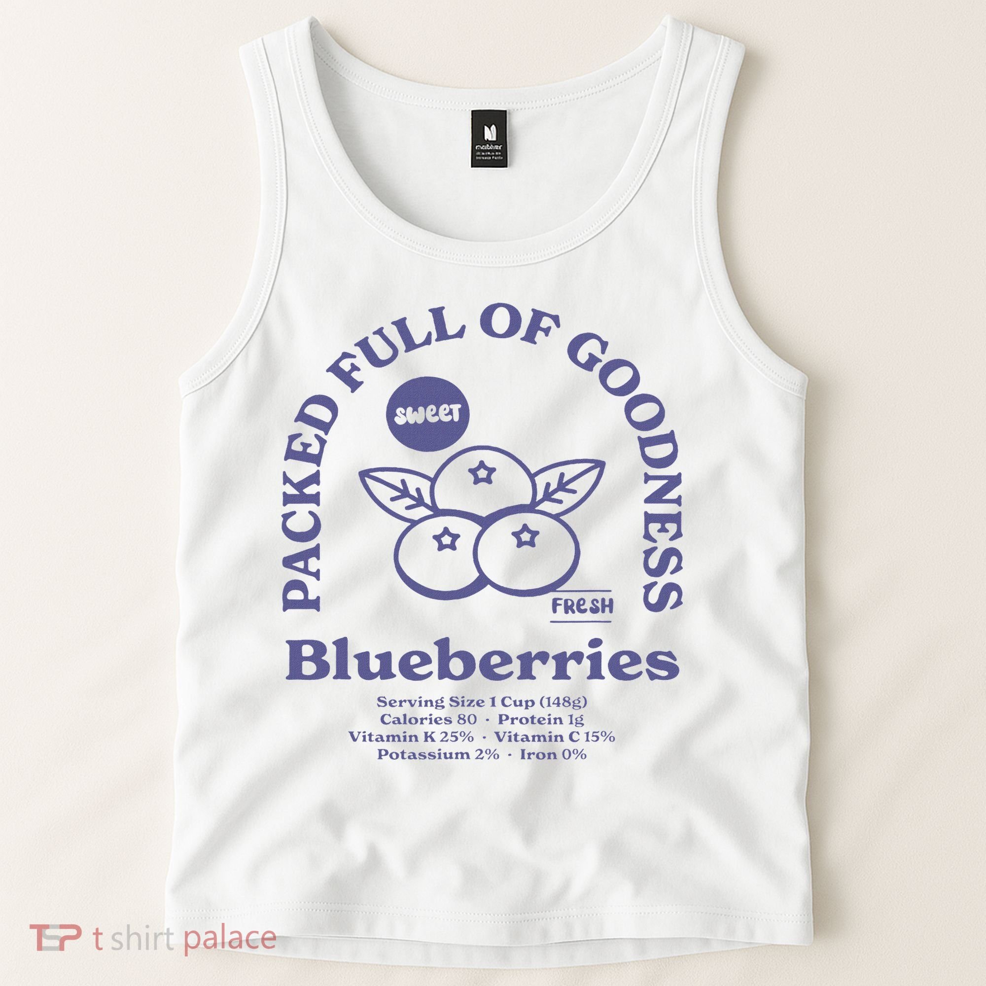Blueberries Tank Top