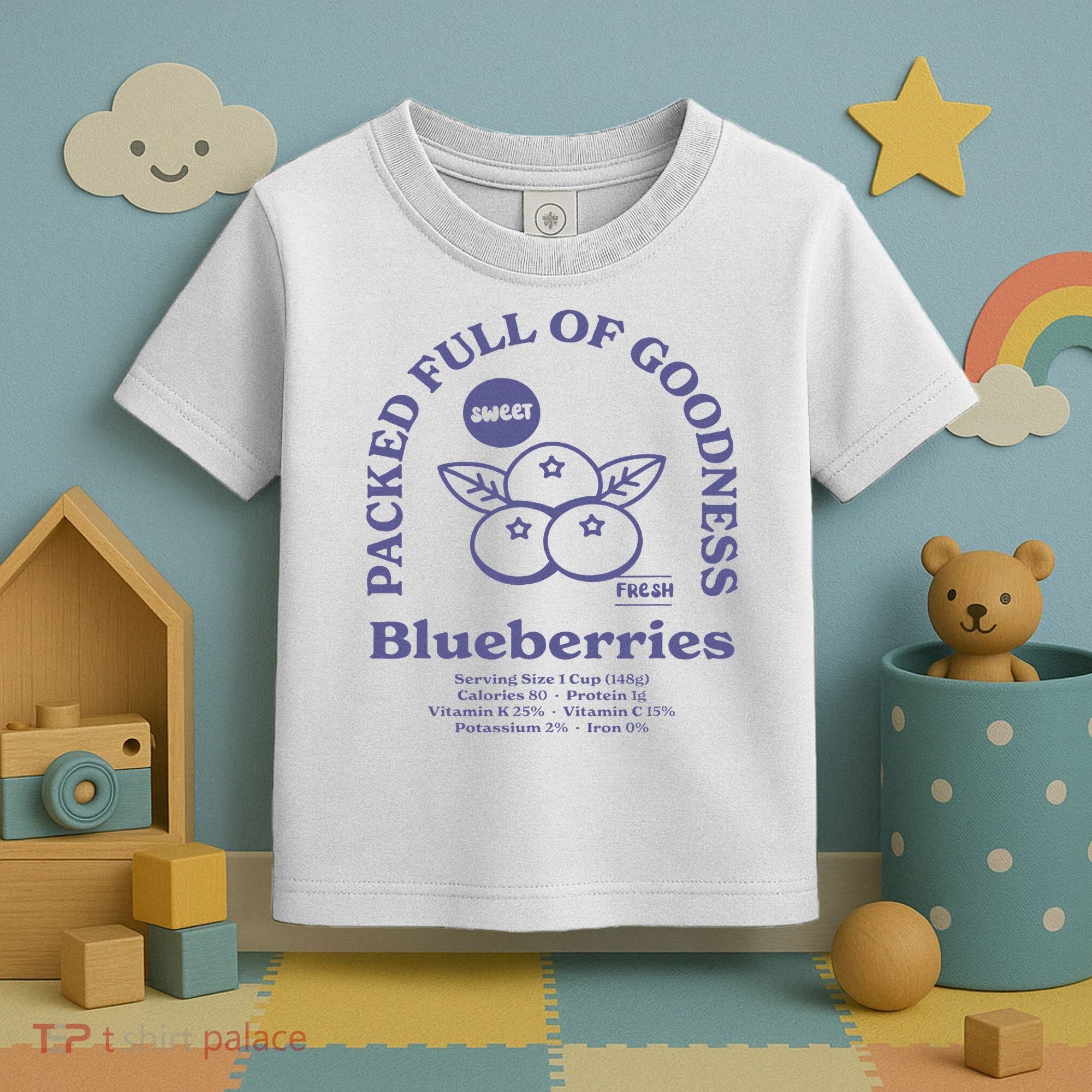 Blueberries Toddler T-Shirt