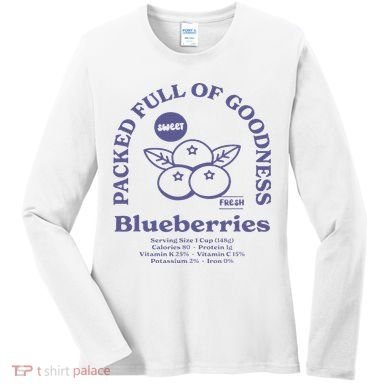 Blueberries Women's Long Sleeve Shirt