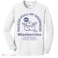 Blueberries Kids Long Sleeve Shirt thumb 0