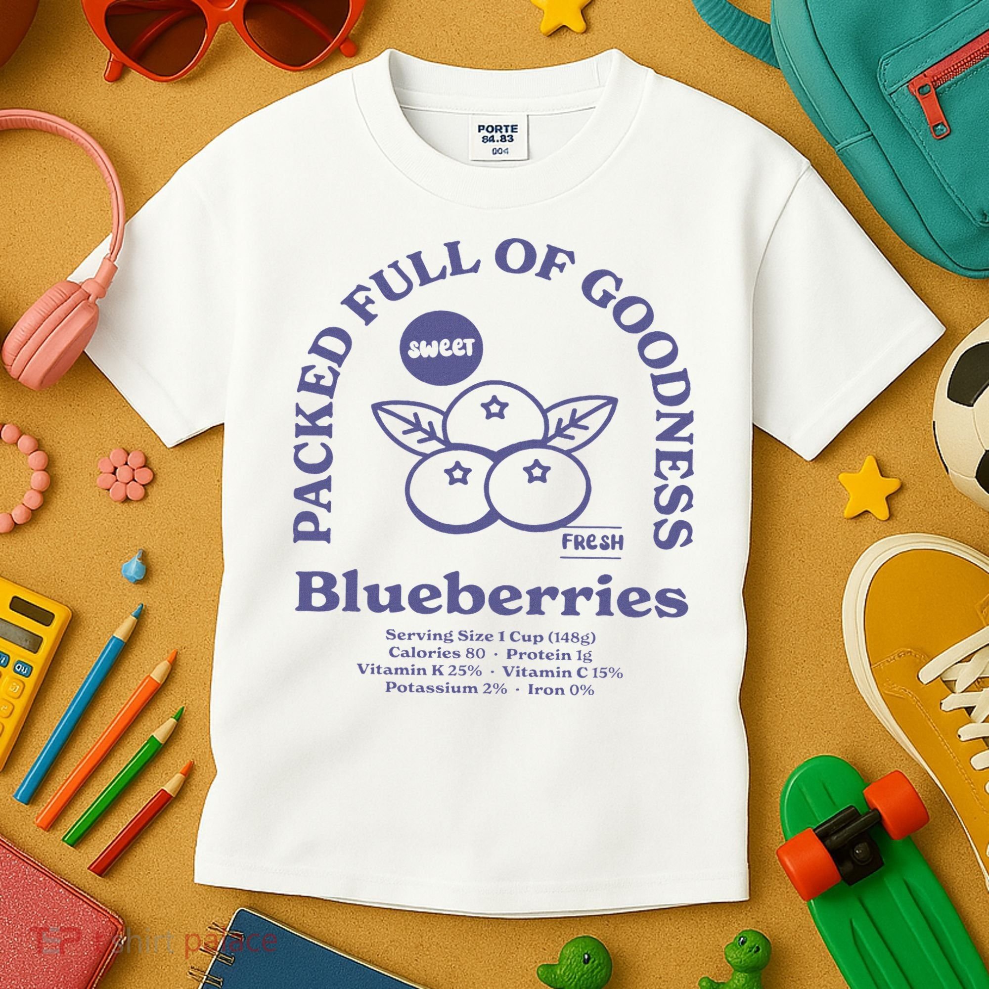 Blueberries Kids T-Shirt