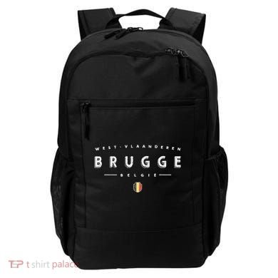 Bruges Belgium Logo Brugge België Backpack