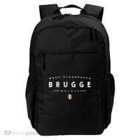 Bruges Belgium Logo Brugge België Backpack thumb 0
