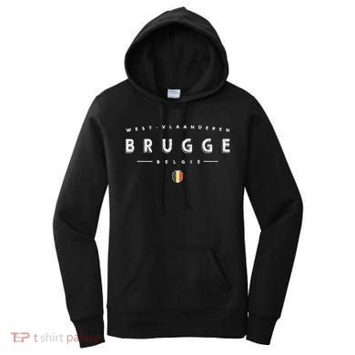 Bruges Belgium Logo Brugge België Women's Hoodie